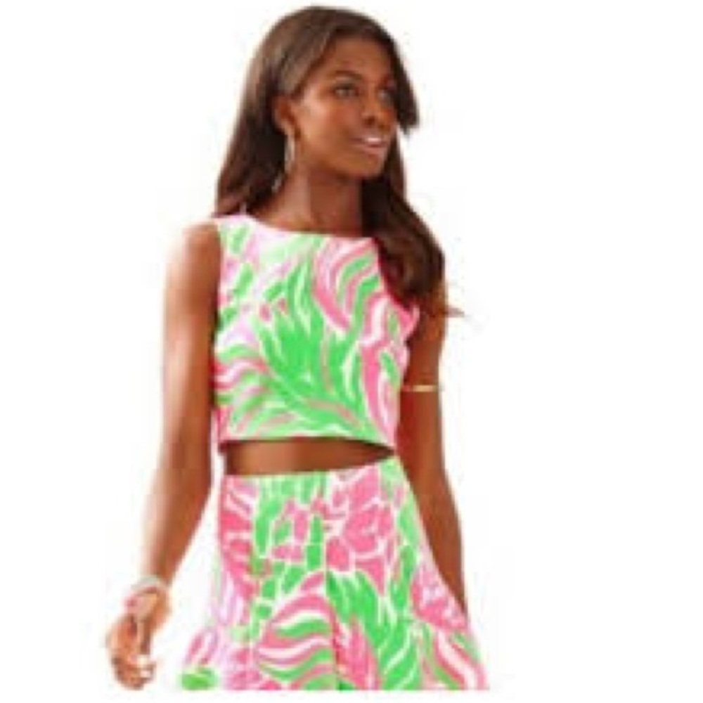 Lilly Pulitzer Neri Set - pink and green